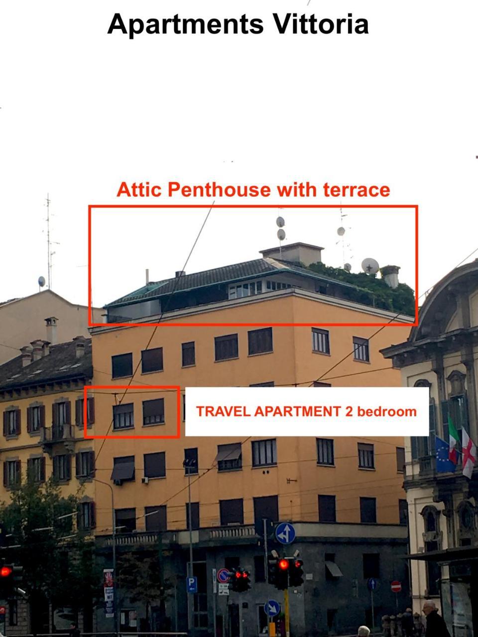 Roomy Apartment Duomo & San Babila Milan Luaran gambar